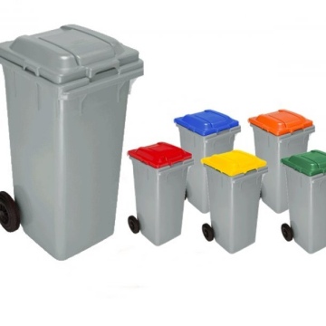 120 LT TEKERLEKLİ KONTEYNER - GRİ
